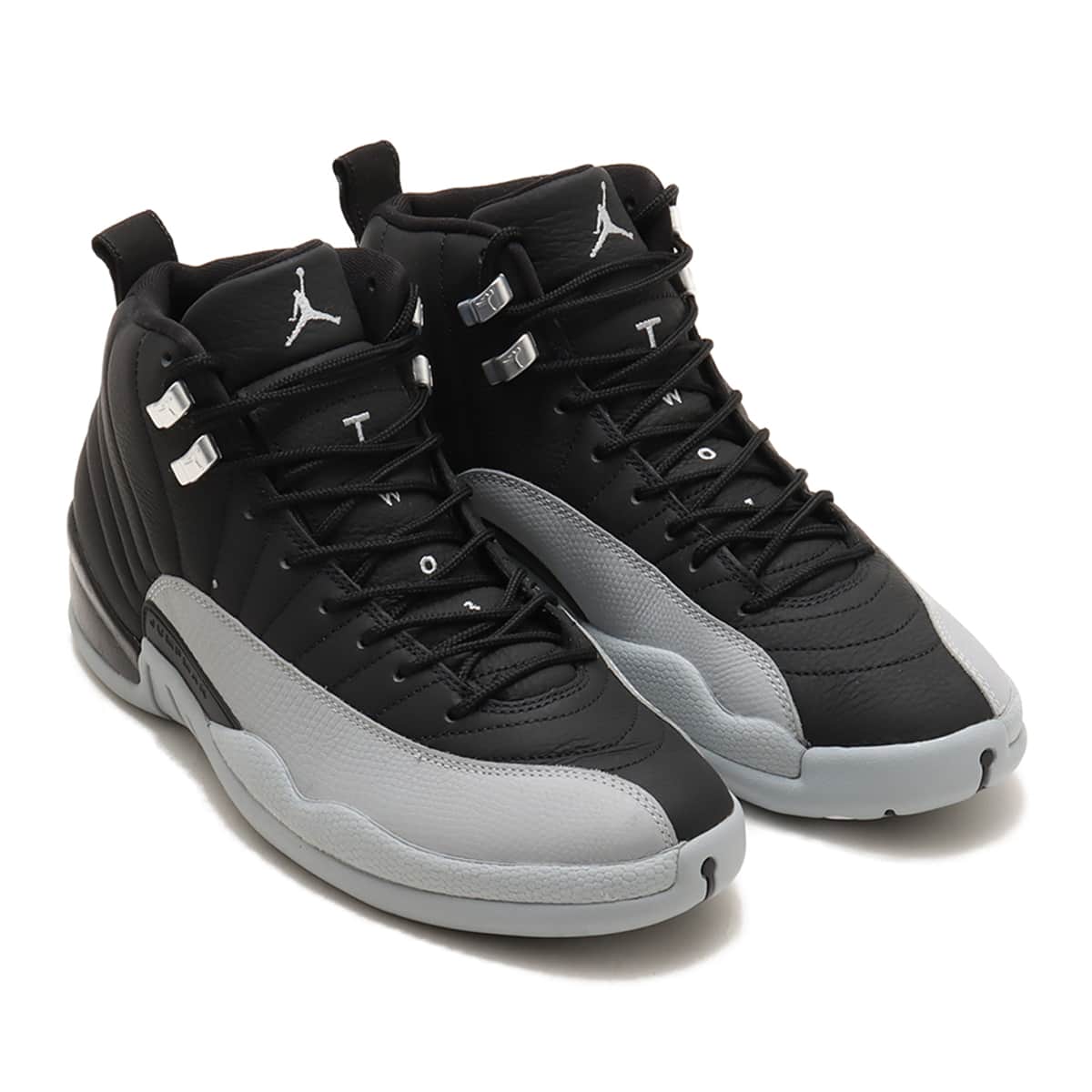JORDAN BRAND AIR JORDAN 12 RETRO BLACK/WOLF GREY-WHITE（ジョーダン