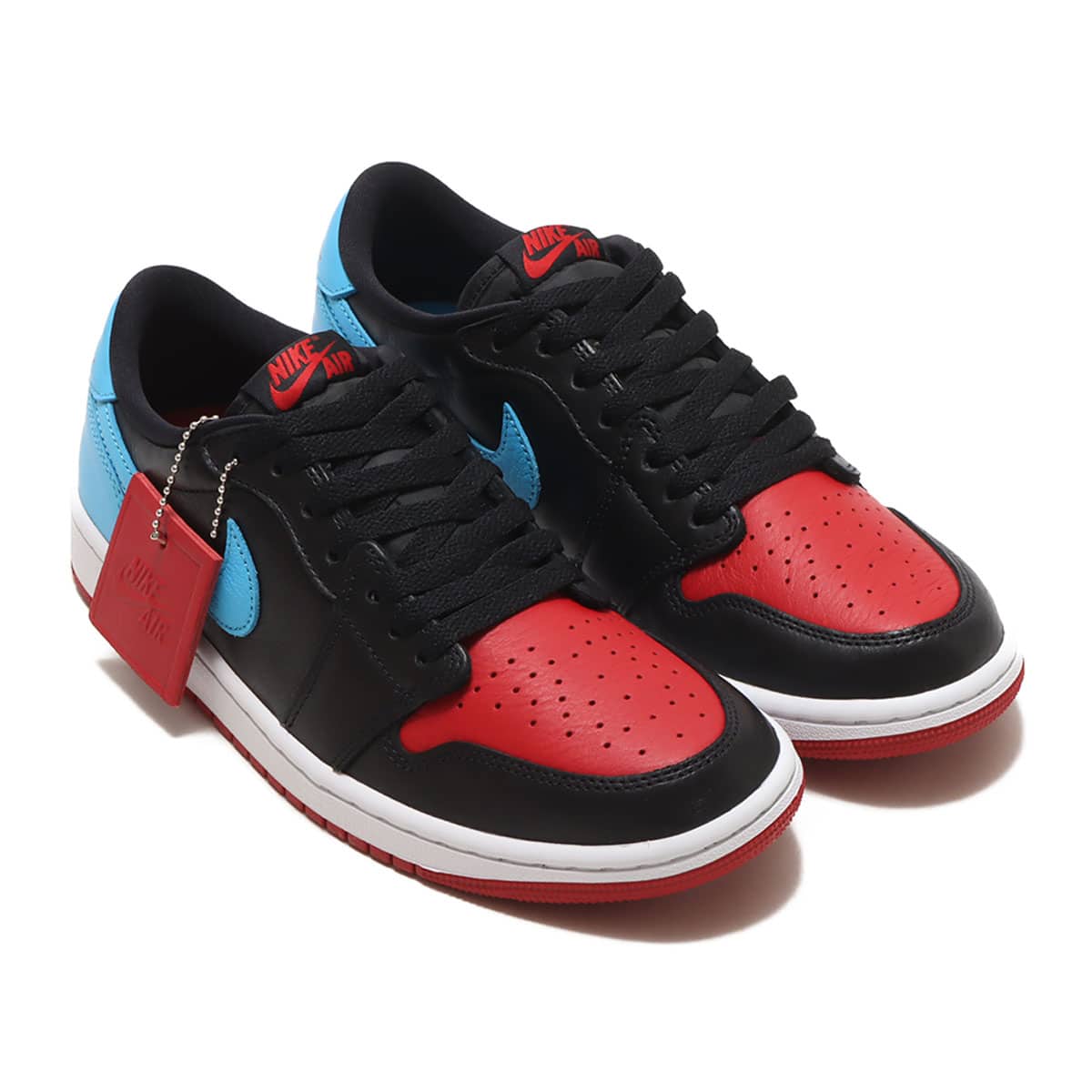 JORDAN BRAND WMNS AIR JORDAN 1 RETRO LOW OG BLACK/DK POWDER BLUE