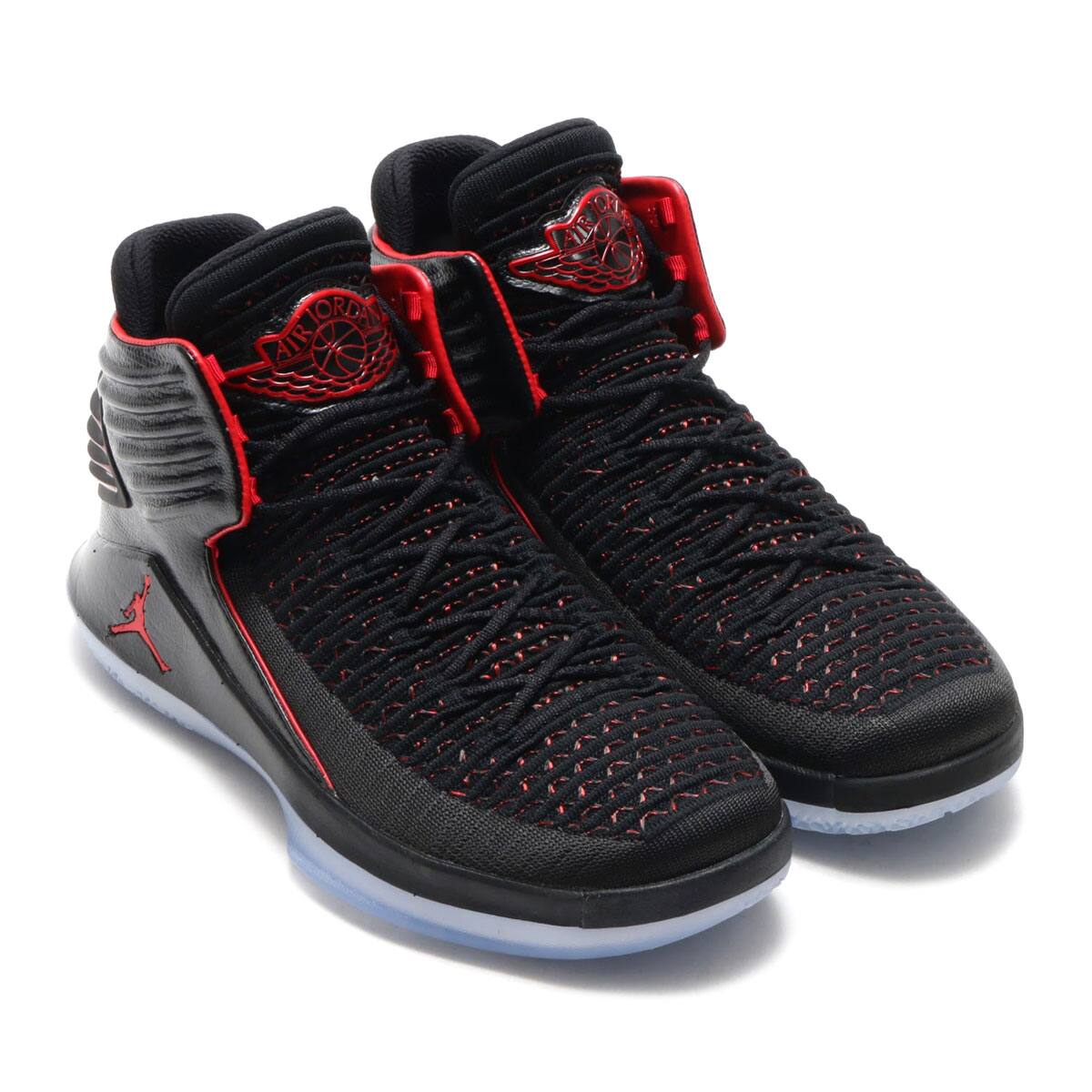 JORDAN BRAND AIR JORDAN XXXII PF BLACK/UNIVERSITY RED | atmos