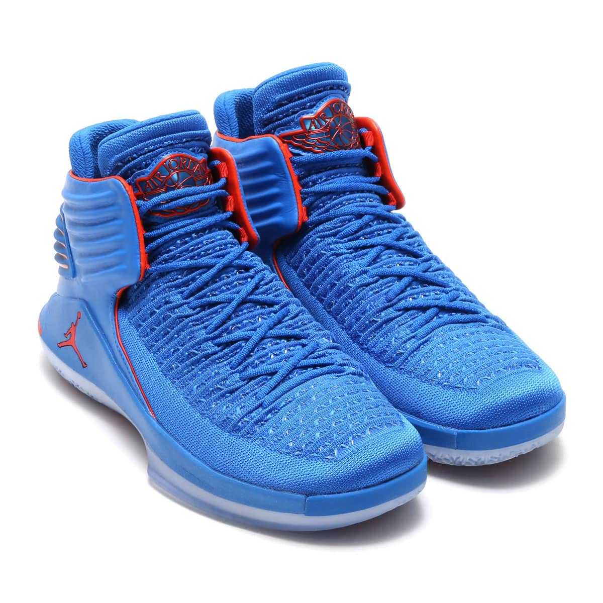 JORDAN BRAND AIR JORDAN XXXII PF SIGNAL BLUE/TEAM ORANGE-METALLIC