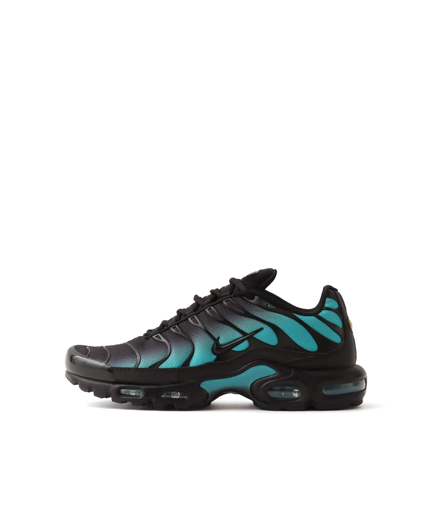 NIKE AIR MAX PLUS BLACK/BLACK-DUSTY CACTUS（ナイキ エア マックス