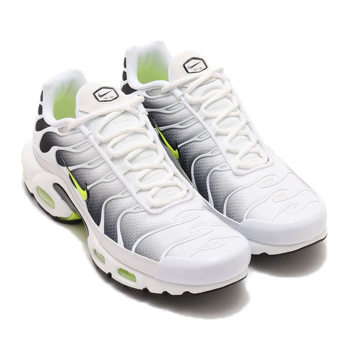 NIKE AIR MAX PLUS WHITE/VOLT-BLACK （ナイキ エア マックス プラス