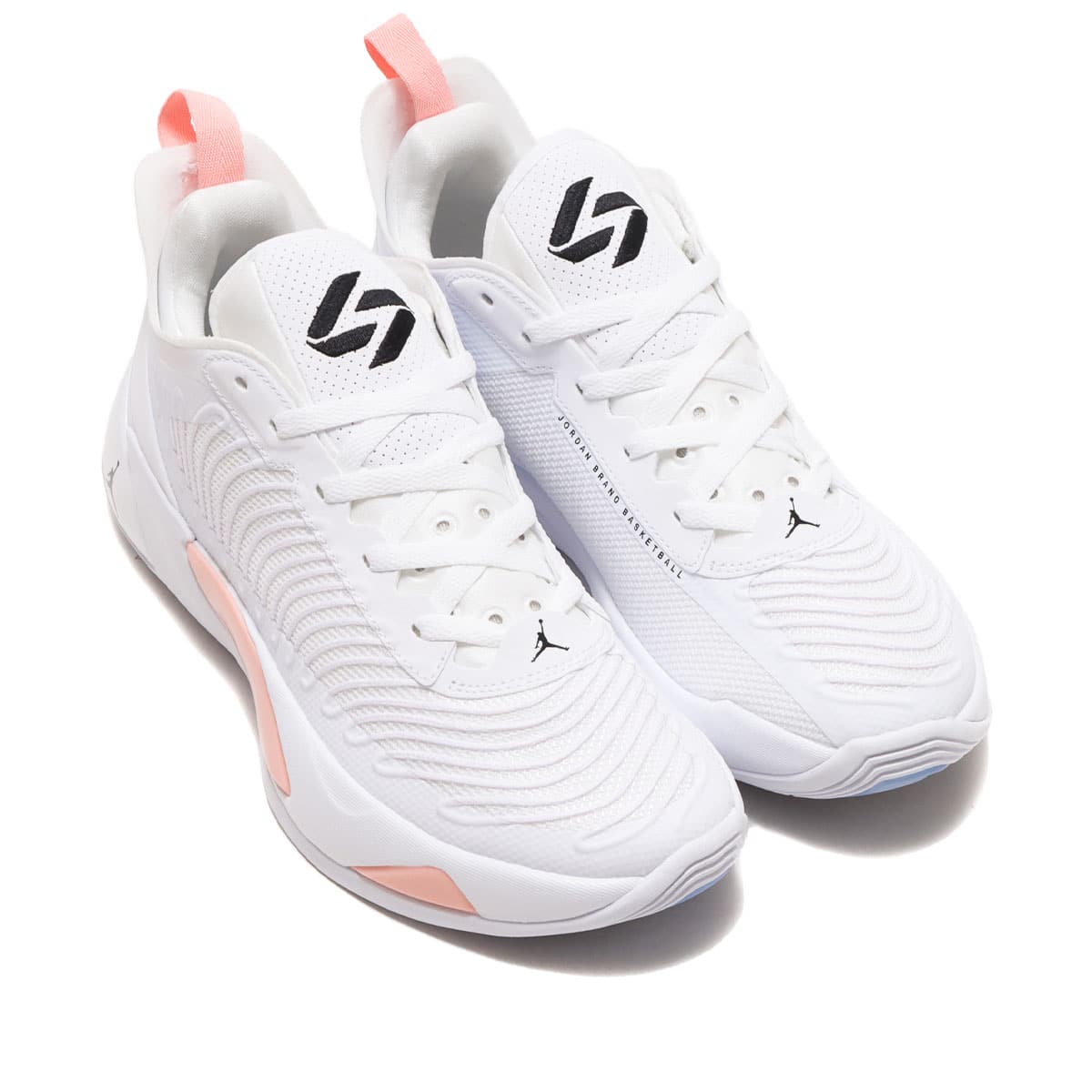 JORDAN BRAND JORDAN LUKA 1 PF WHITE/BLACK-BLEACHED CORAL-SESAME