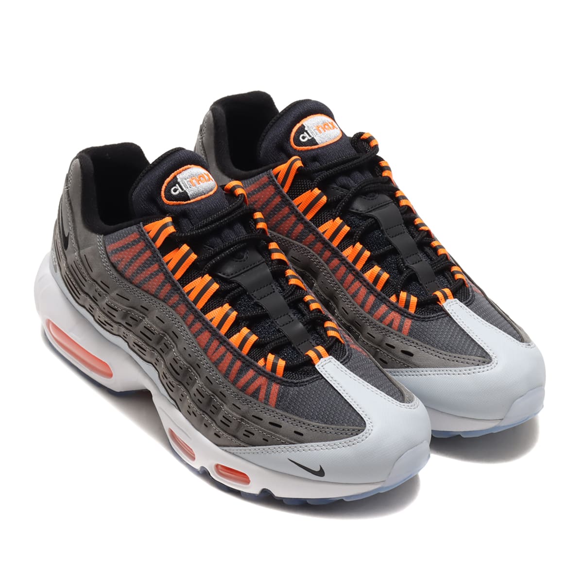 NIKE AIR MAX 95 / KIM JONES BLACK/TOTAL ORANGE-DARK GREY-COOL GREY