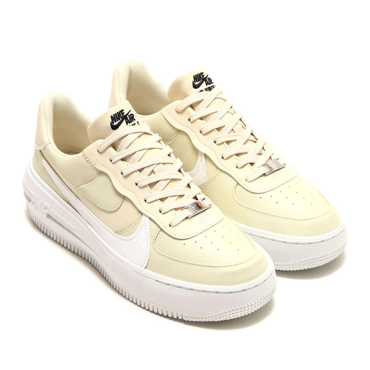 NIKE W AF1 PLT.AF.ORM FOSSIL/SAIL-SUMMIT WHITE-BLACK（ナイキ
