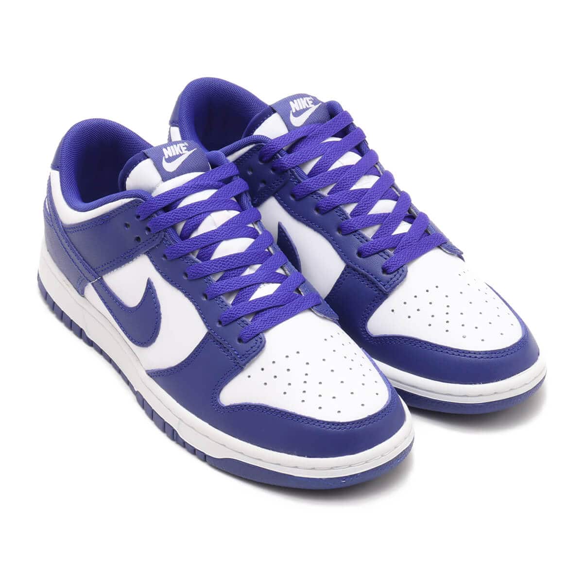 NIKE DUNK LOW RETRO WHITE/CONCORD-UNIVERSITY RED（ナイキ ダンク