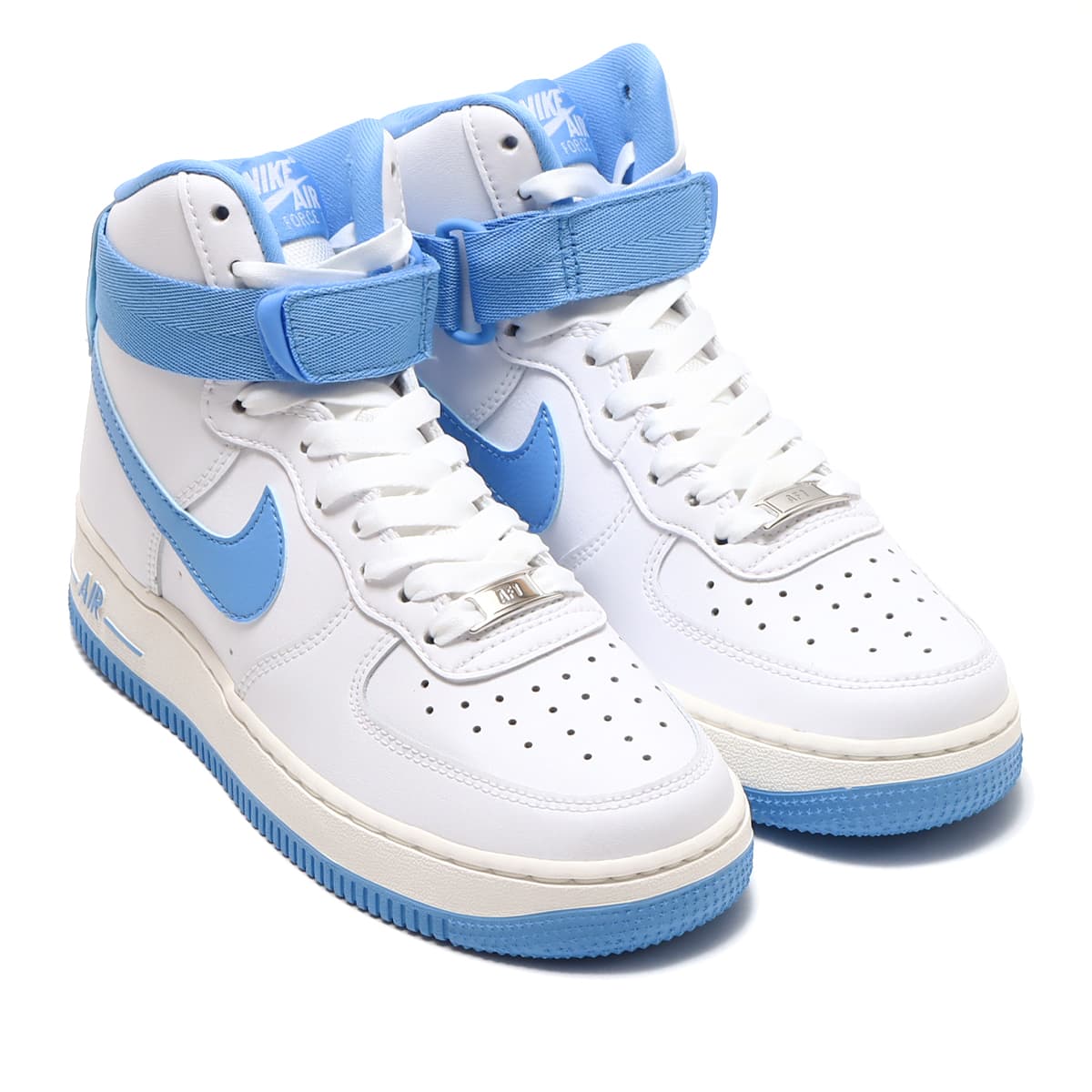 NIKE WMNS AIR FORCE 1 HIGH OG QS WHITE/UNIVERSITY BLUE-SAIL
