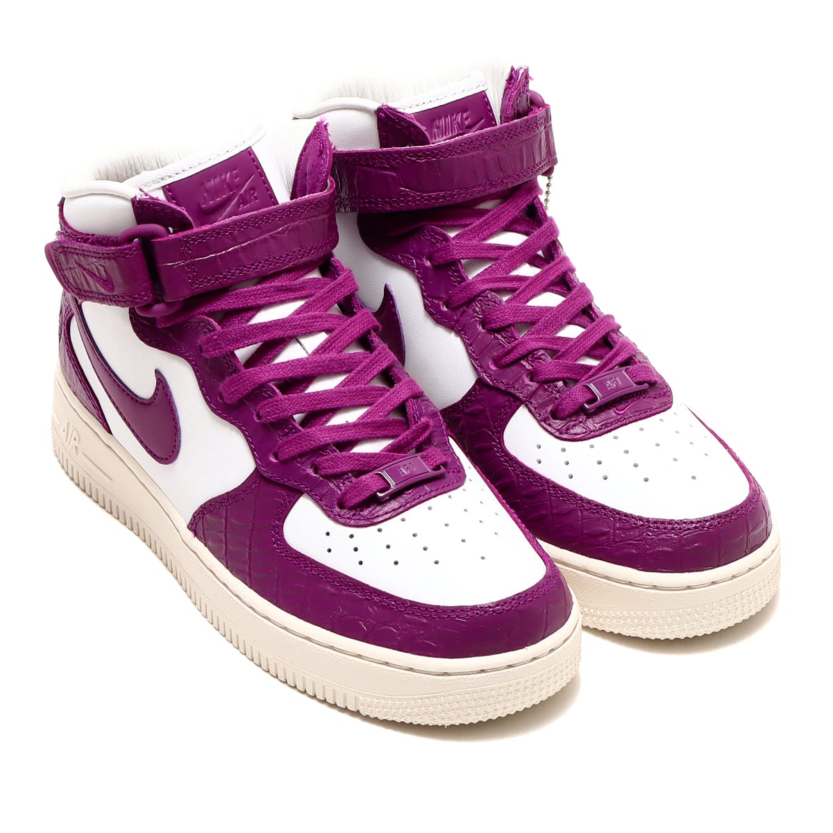 NIKE WMNS AIR FORCE 1 '07 MID LX VIOTECH/VIOTECH-SUMMIT WHITE 22HO