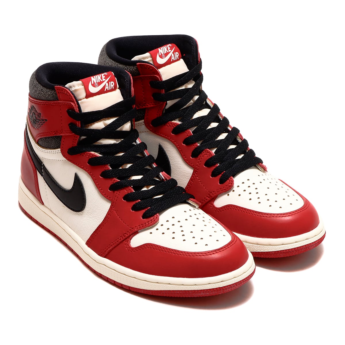 JORDAN BRAND AIR JORDAN 1 RETRO HIGH OG VARSITY RED/BLACK-SAIL