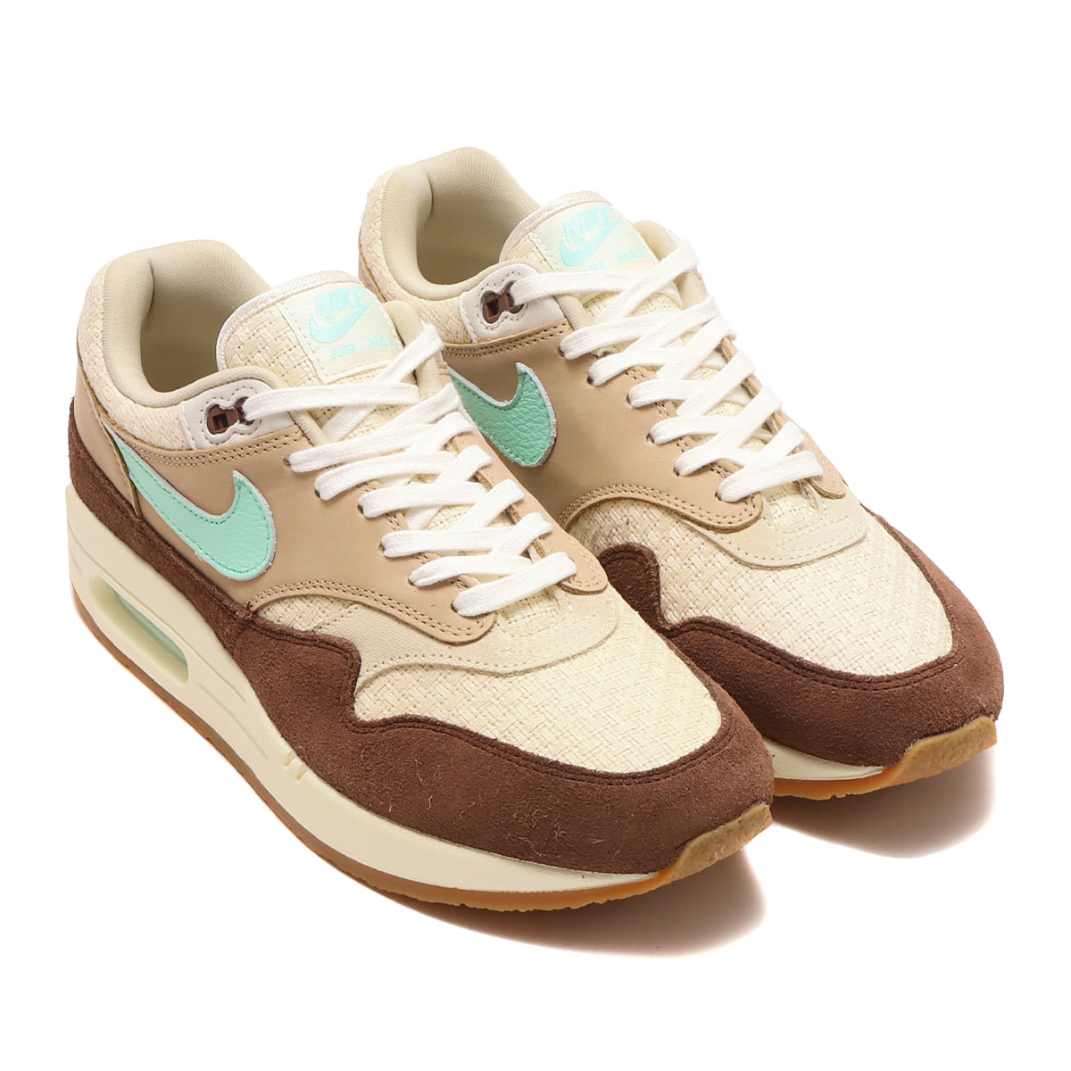 NIKE AIR MAX 1 PRM MEDIUM BROWN/MINT FOAM-MUSHROOM-MUSLIN 22FA-S