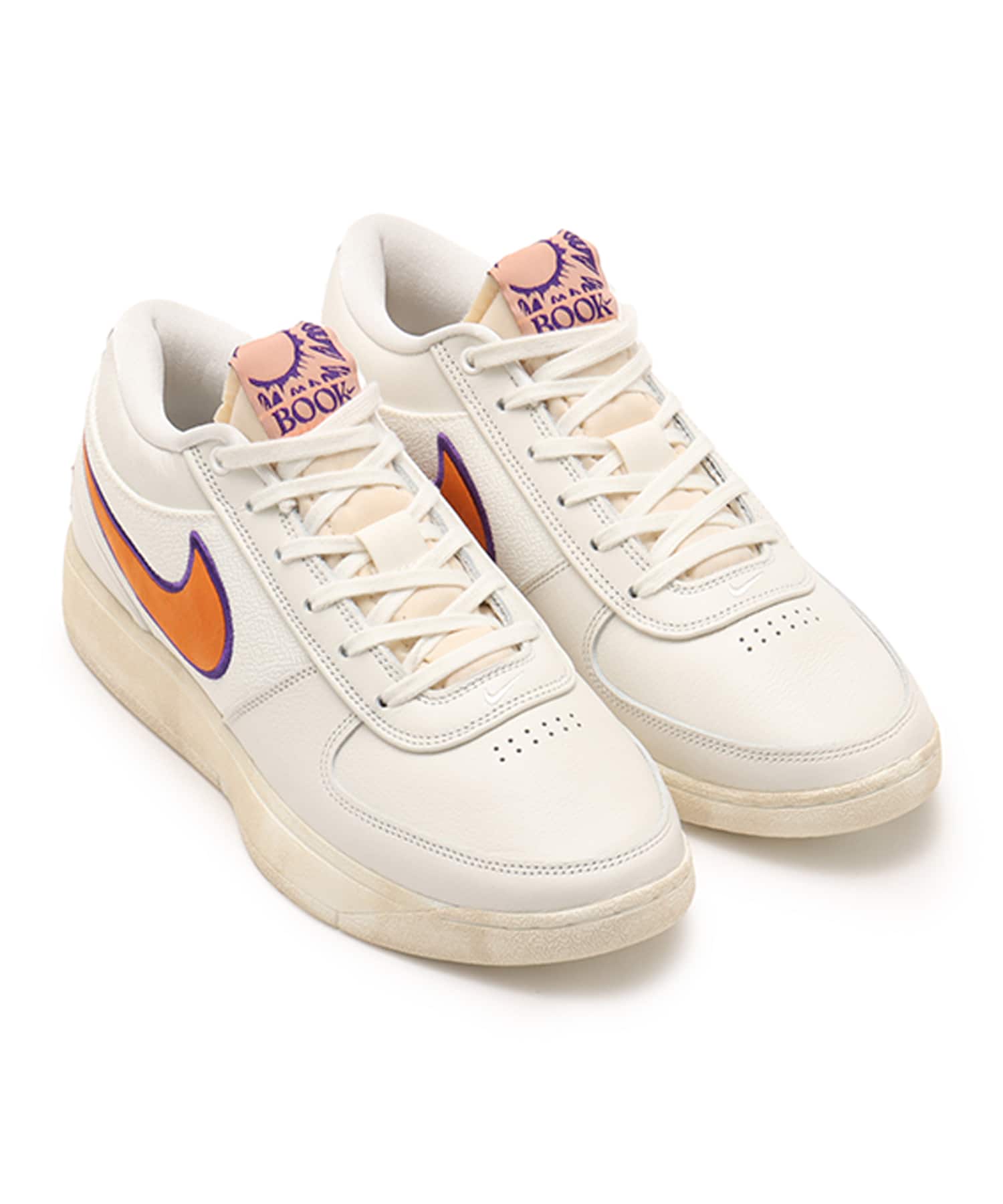 NIKE BOOK 1 EP SAIL/CLAY ORANGE-COURT PURPLE（ナイキ ブック 1 EP