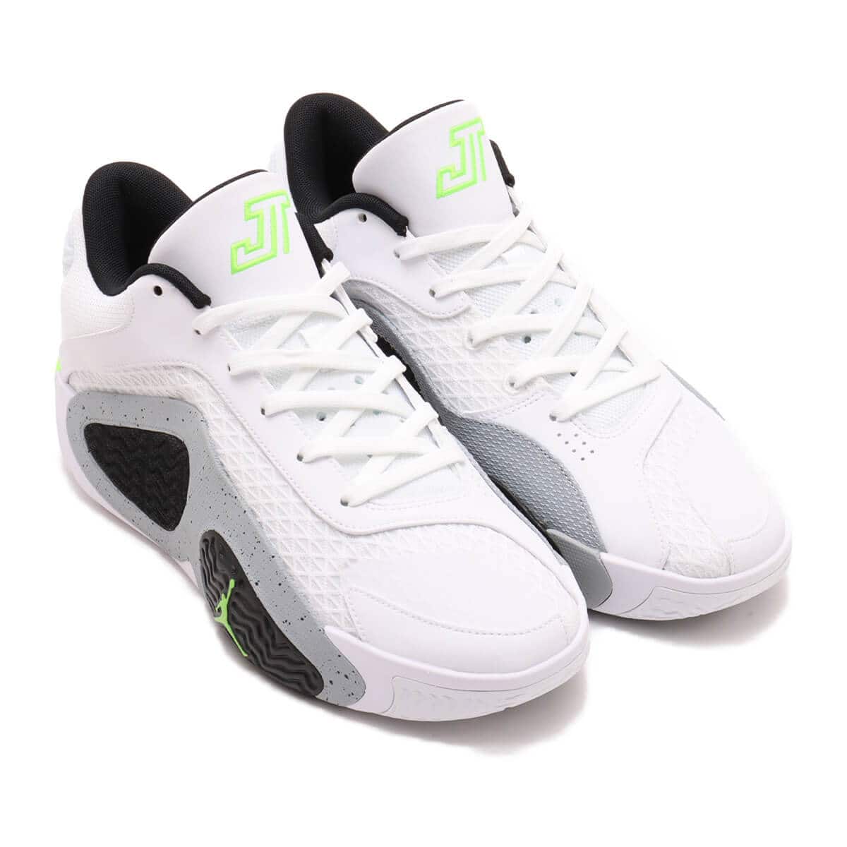 JORDAN BRAND JORDAN TATUM 2 PF WHITE/ELECTRIC GREEN-BLACK-WOLF