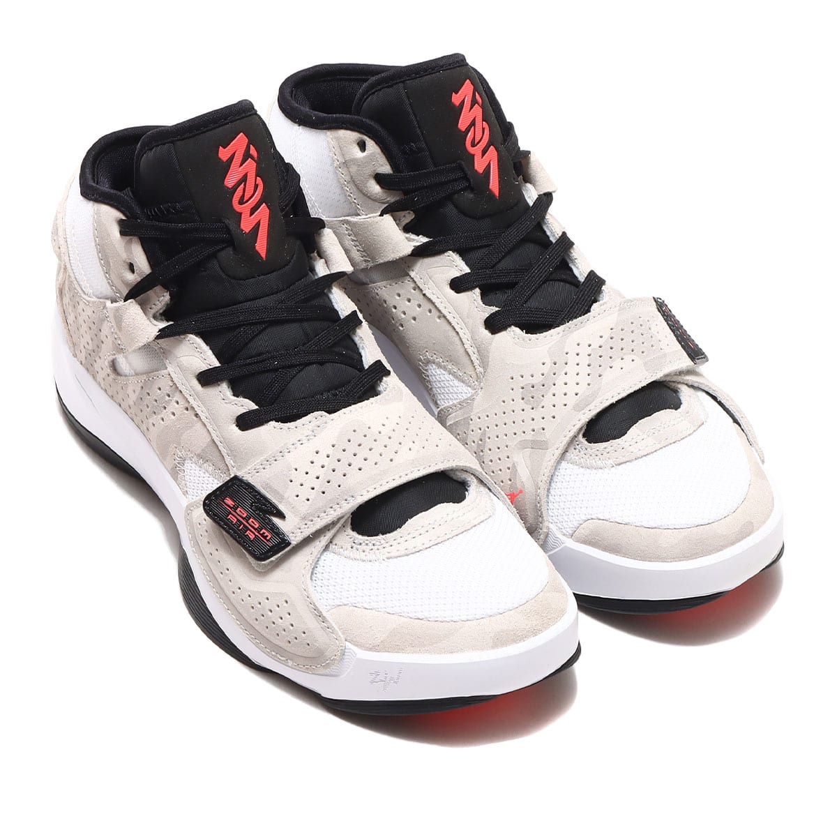 JORDAN BRAND JORDAN ZION 2 PF WHITE/FLASH CRIMSON-BLACK-PHOTON