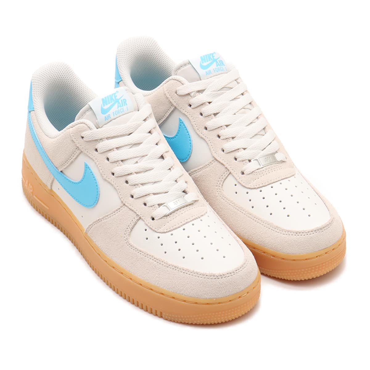 NIKE AIR FORCE 1 '07 LV8 PHANTOM/BALTIC BLUE-GUM YELLOW （ナイキ