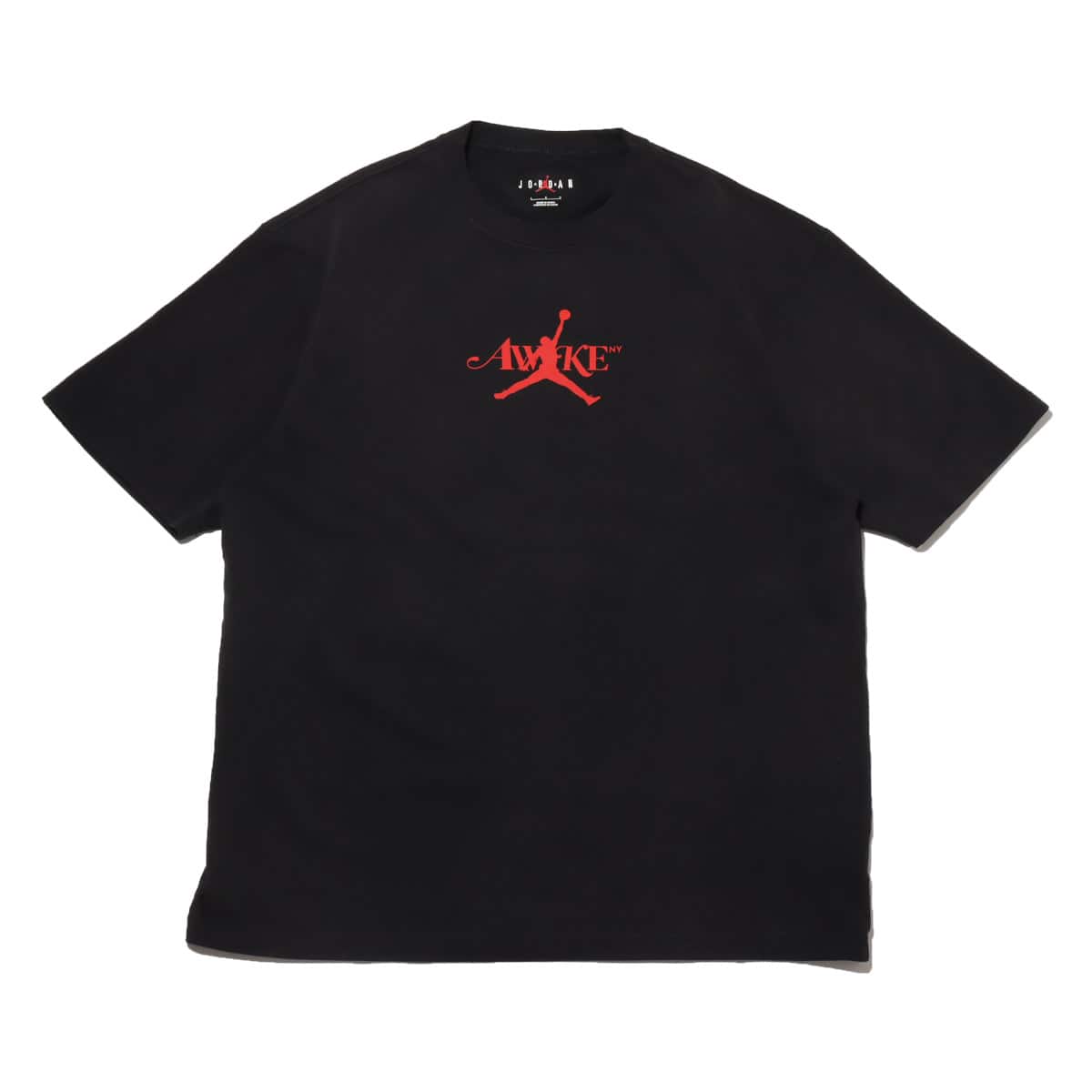 JORDAN BRAND M J AWNY SOLID TEE BLACK/UNIVERSITY RED（ジョーダン