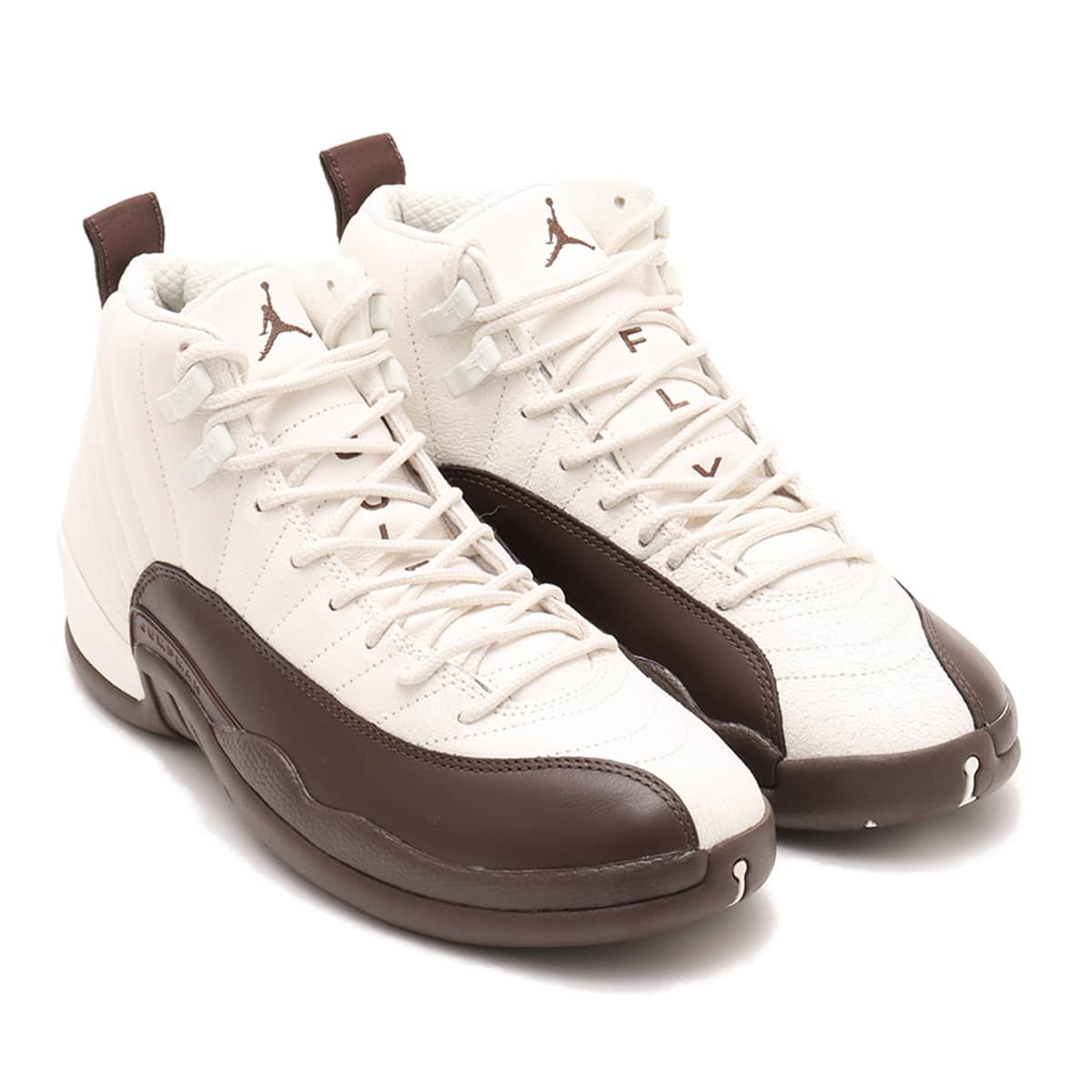 JORDAN BRAND AIR JORDAN 12 RETRO SP WHITE/BAROQUE BROWN-SAIL