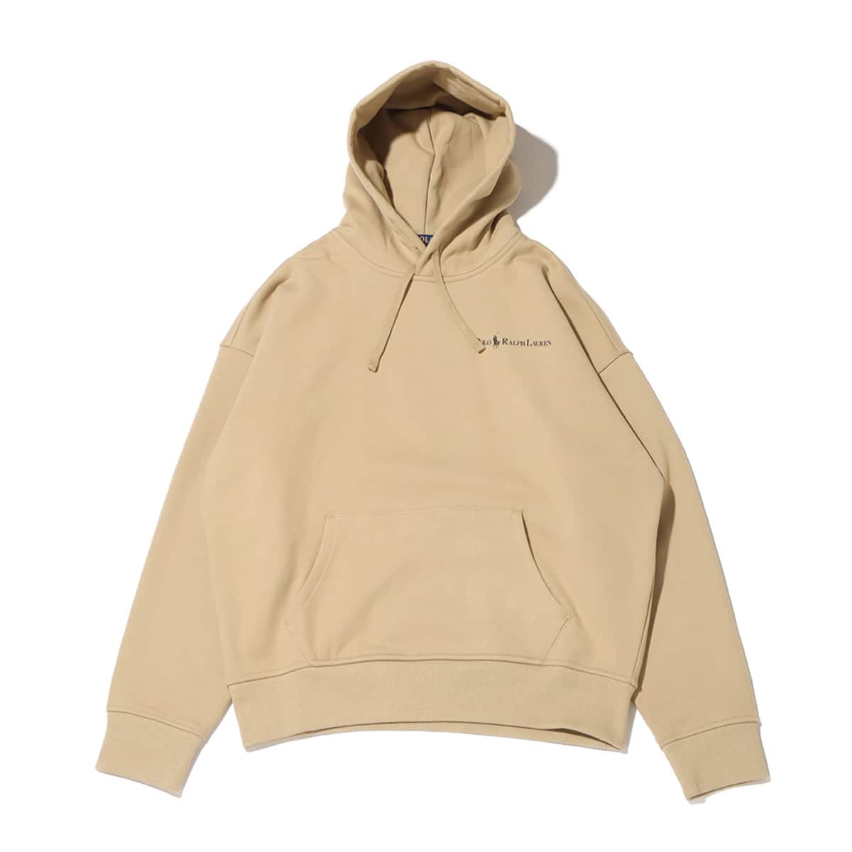 POLO RALPH LAUREN HEAVY WEIGHT SWEAT HOODY BEIGE/KHAKI 23FW-I
