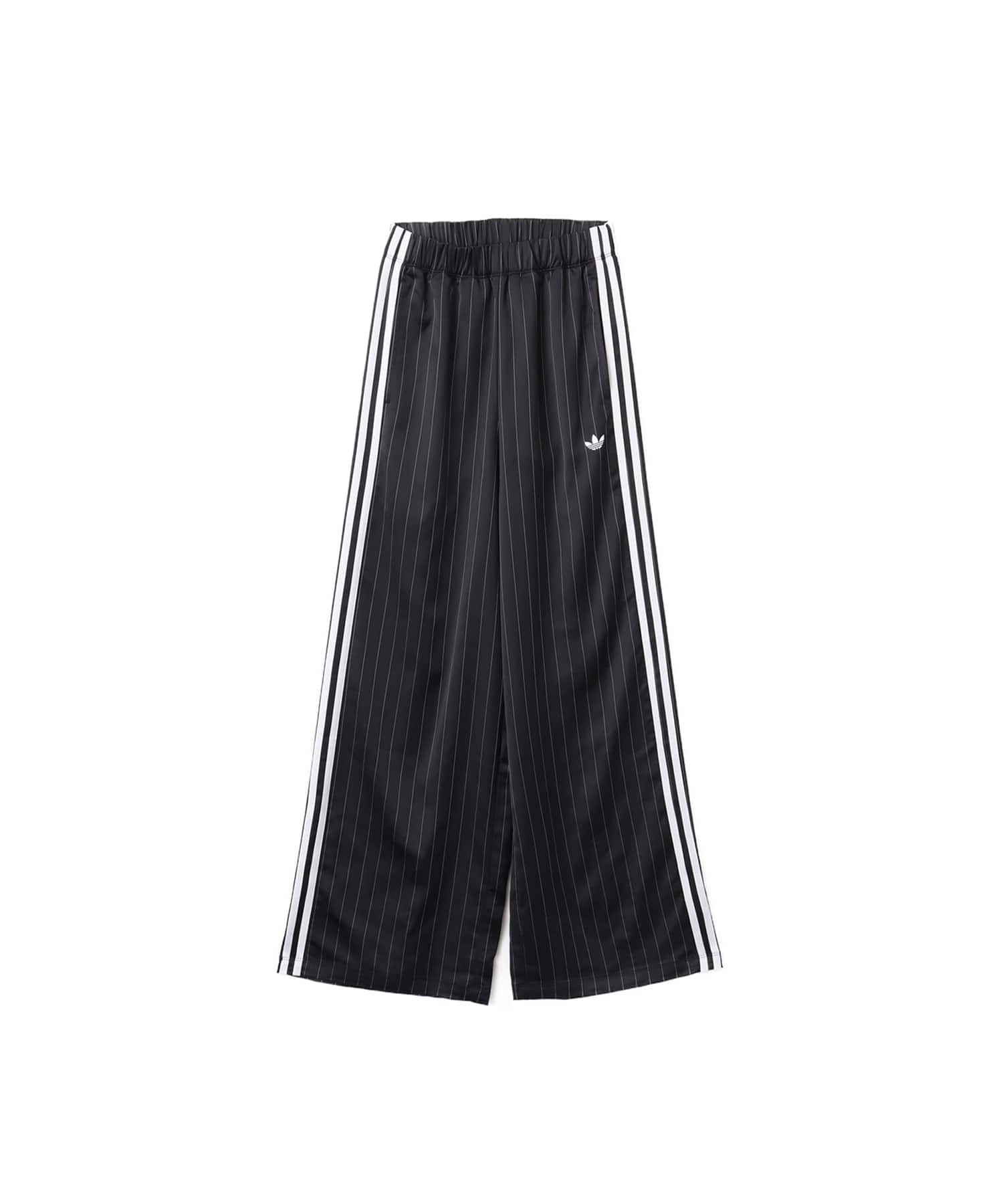 adidas WIDE LEG PANTS ブラック（アディダス ワイド レッグ パンツ