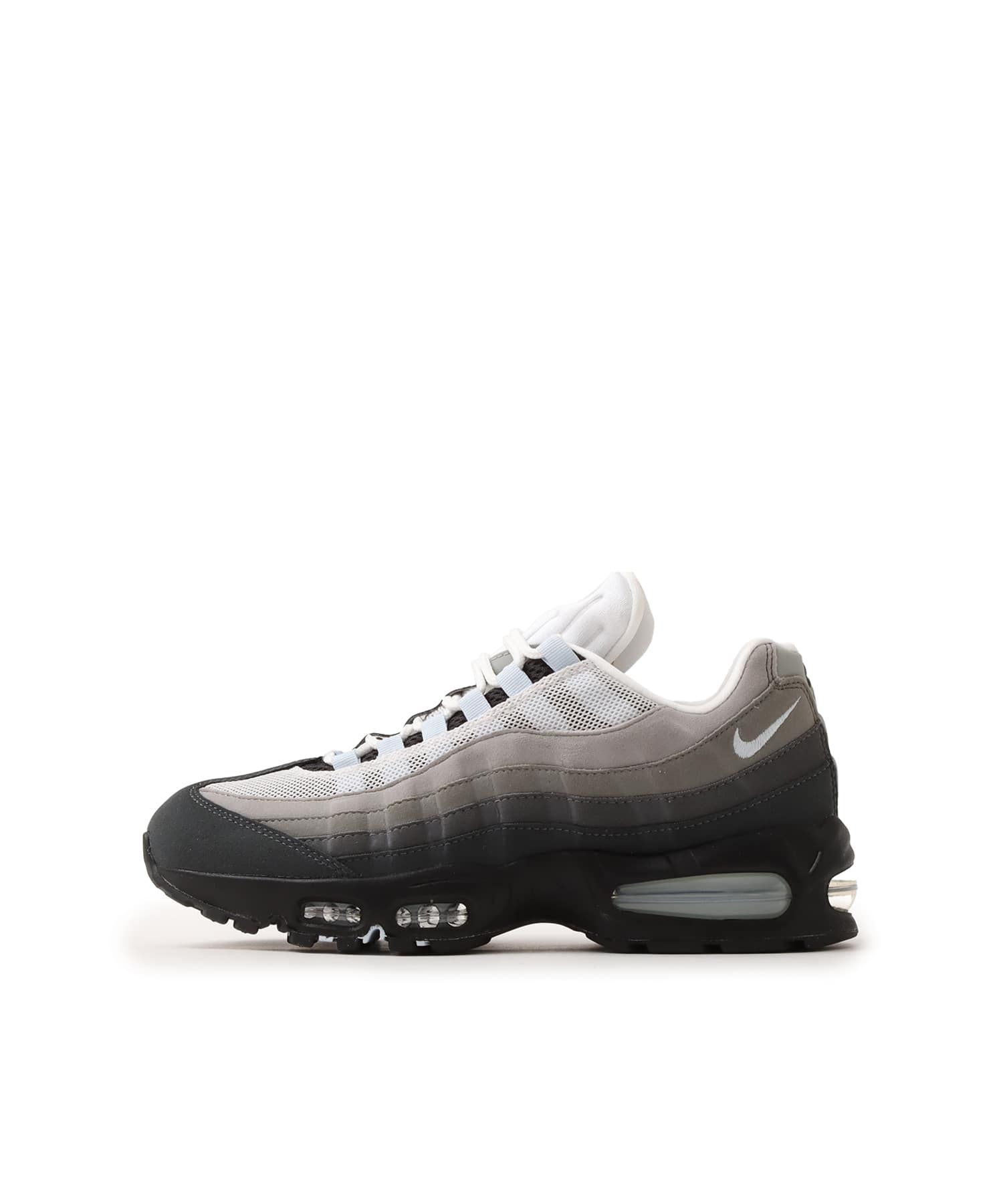 NIKE W AIR MAX 95 BIG BUBBLE BLACK/BLUE TINT-WHITE-MEDIUM GREY
