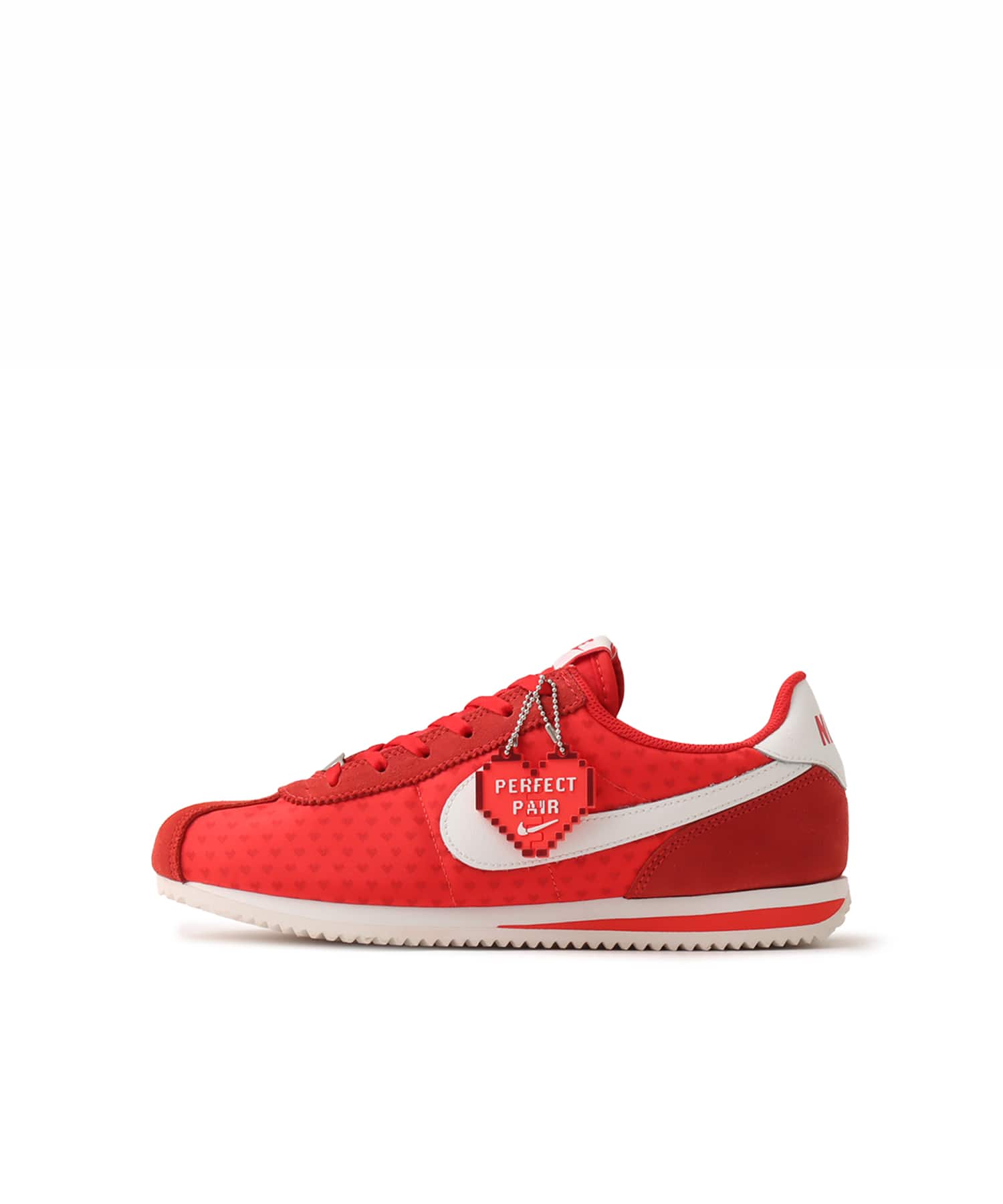 NIKE KIDS CORTEZ BG LT CRIMSON/SUMMIT WHITE-FIRE RED（ナイキ