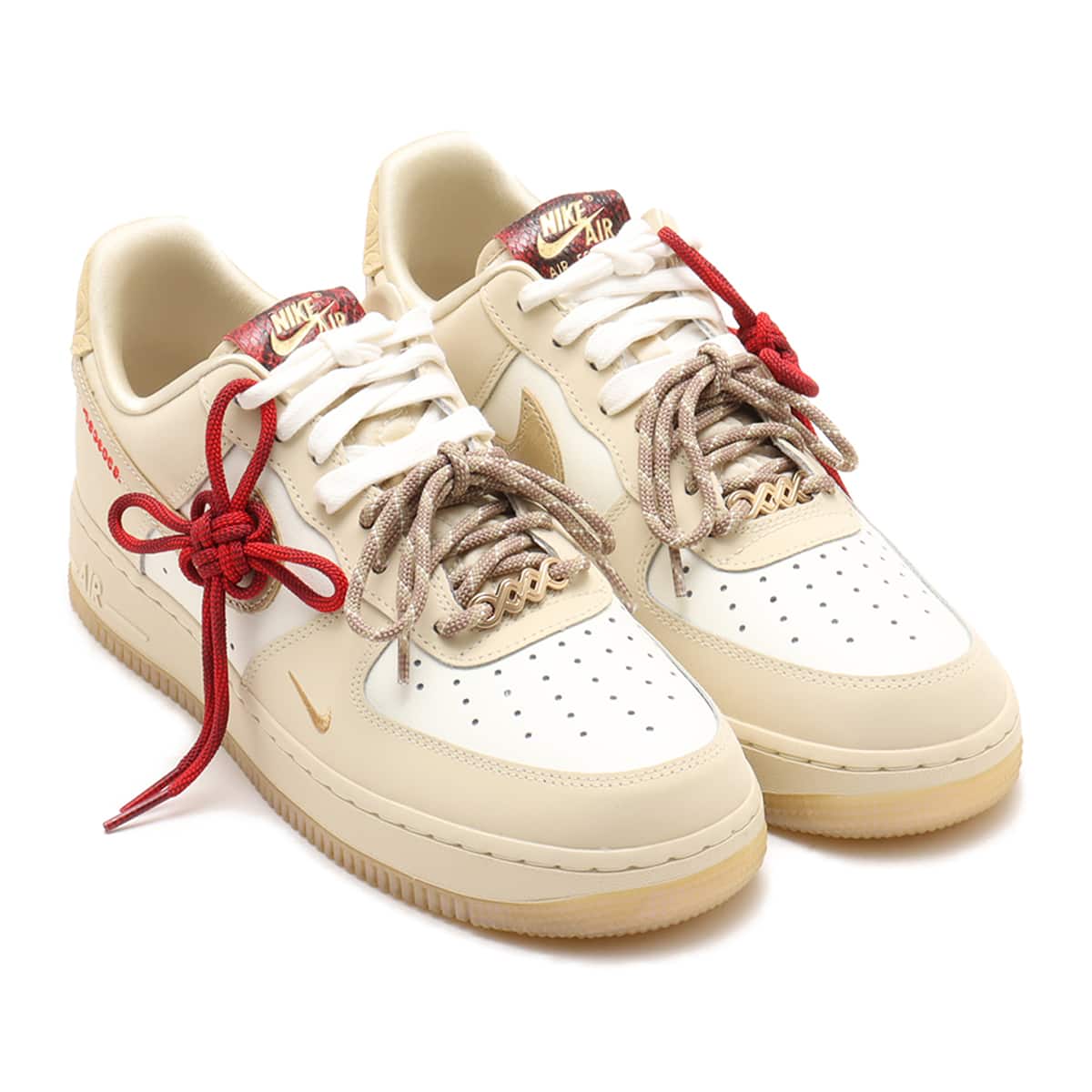 NIKE WMNS AIR FORCE 1 '07 LX SAIL/TEAM GOLD-LT KHAKI-PARACHUTE