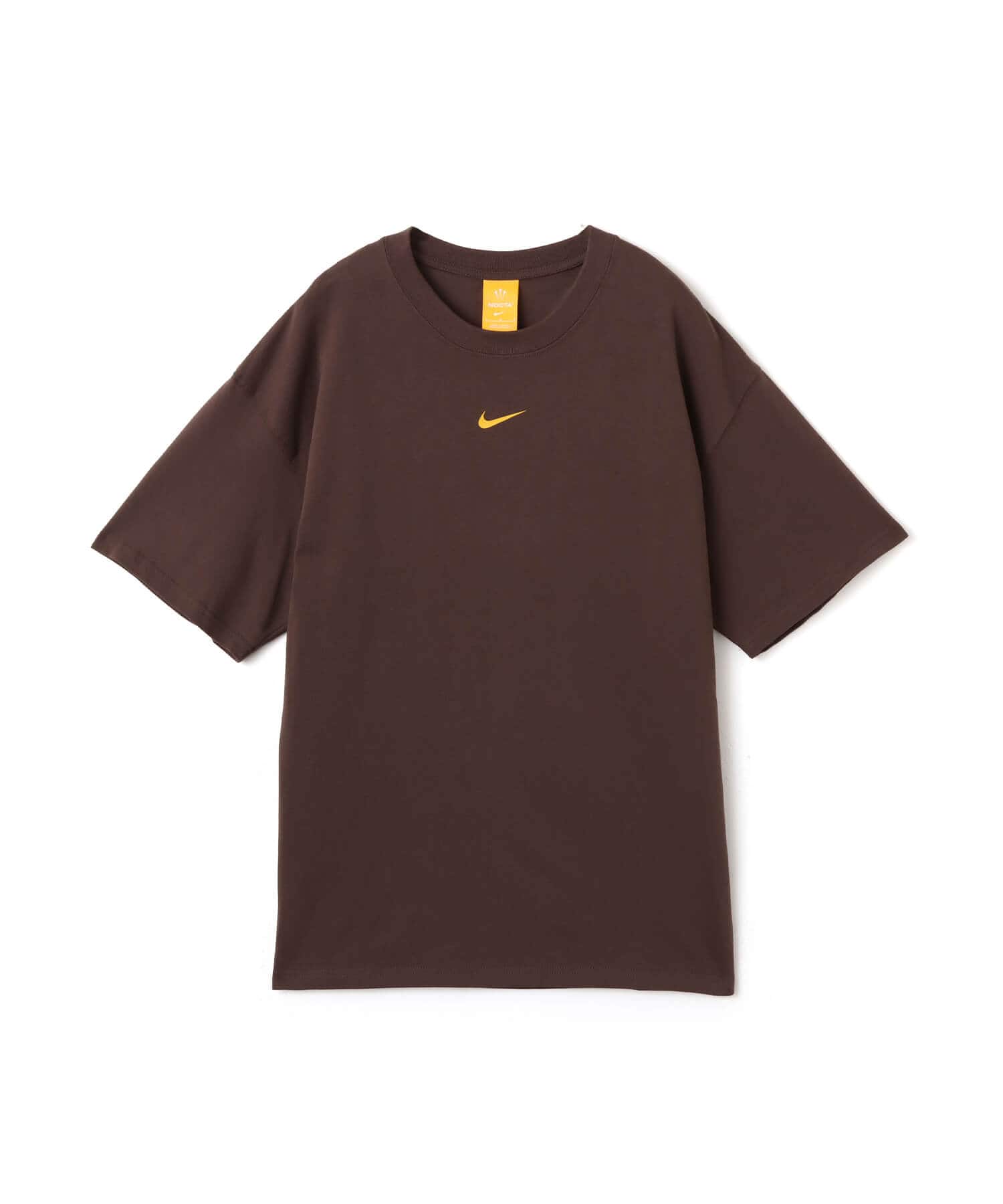 NIKE AS M NRG NOCTA CS TEE SS BAROQUE BROWN/YELLOW OCHRE（ナイキ