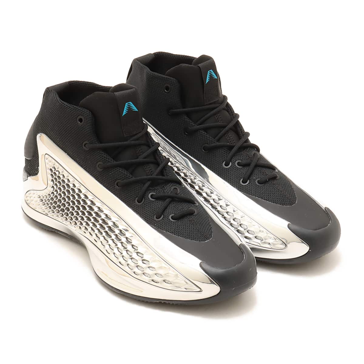 adidas ANTHONY EDWARDS 1 CHROME BLACK/SILVER METALLIC/CORE BLACK