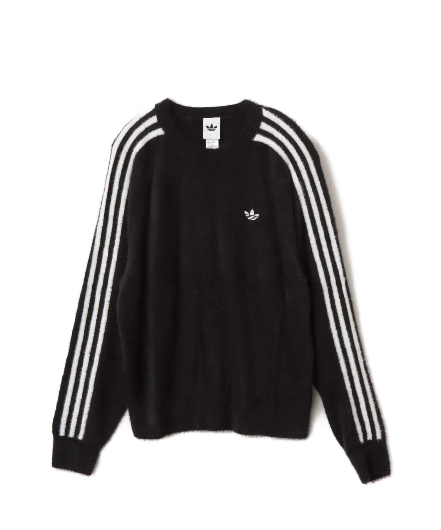 adidas ADICOLOR HOLIDAY KNIT SWEATER ブラック（アディダス アディ
