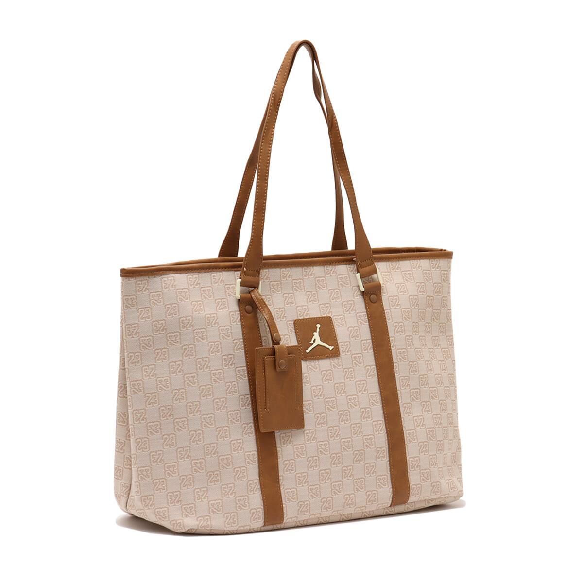 JORDAN BRAND MONOGRAM TOTE BAG COCONUT MILK（ジョーダン ブランド