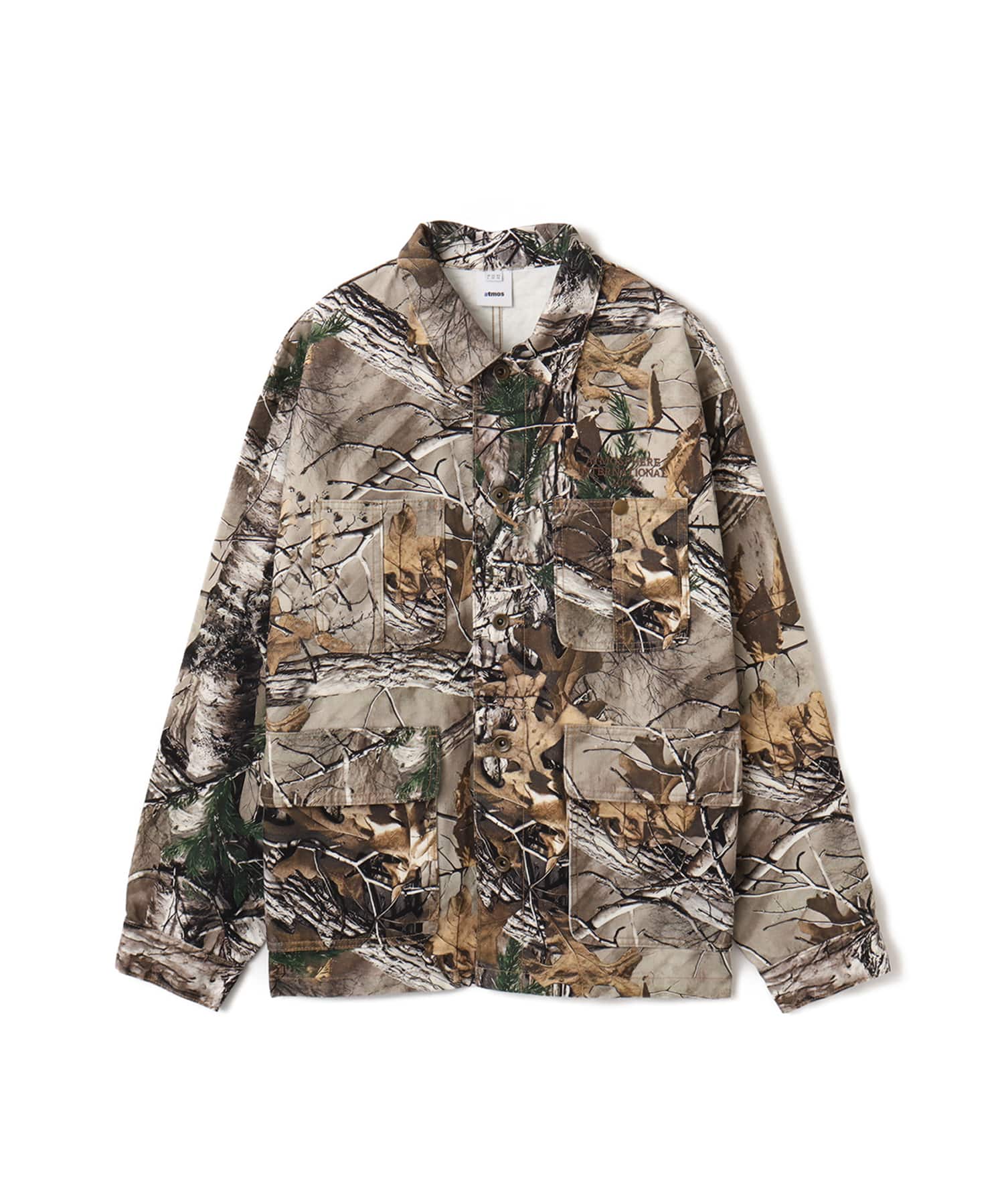 atmos Tree Camo Pattern Coverall Jacket BEIGE CAMOUFLAGE（アトモス