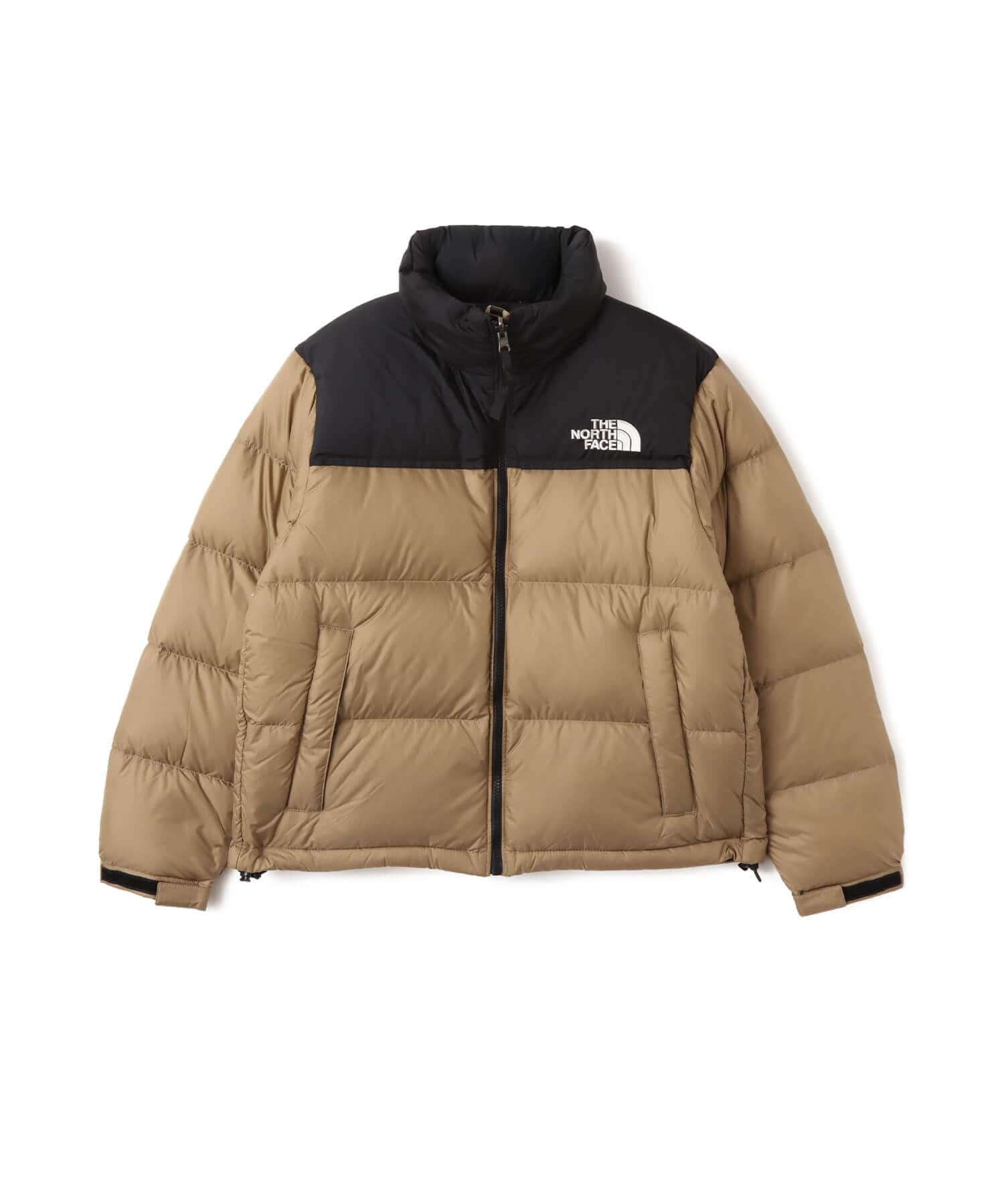THE NORTH FACE Womens Short Nuptse Jacket ブラックxクラシック