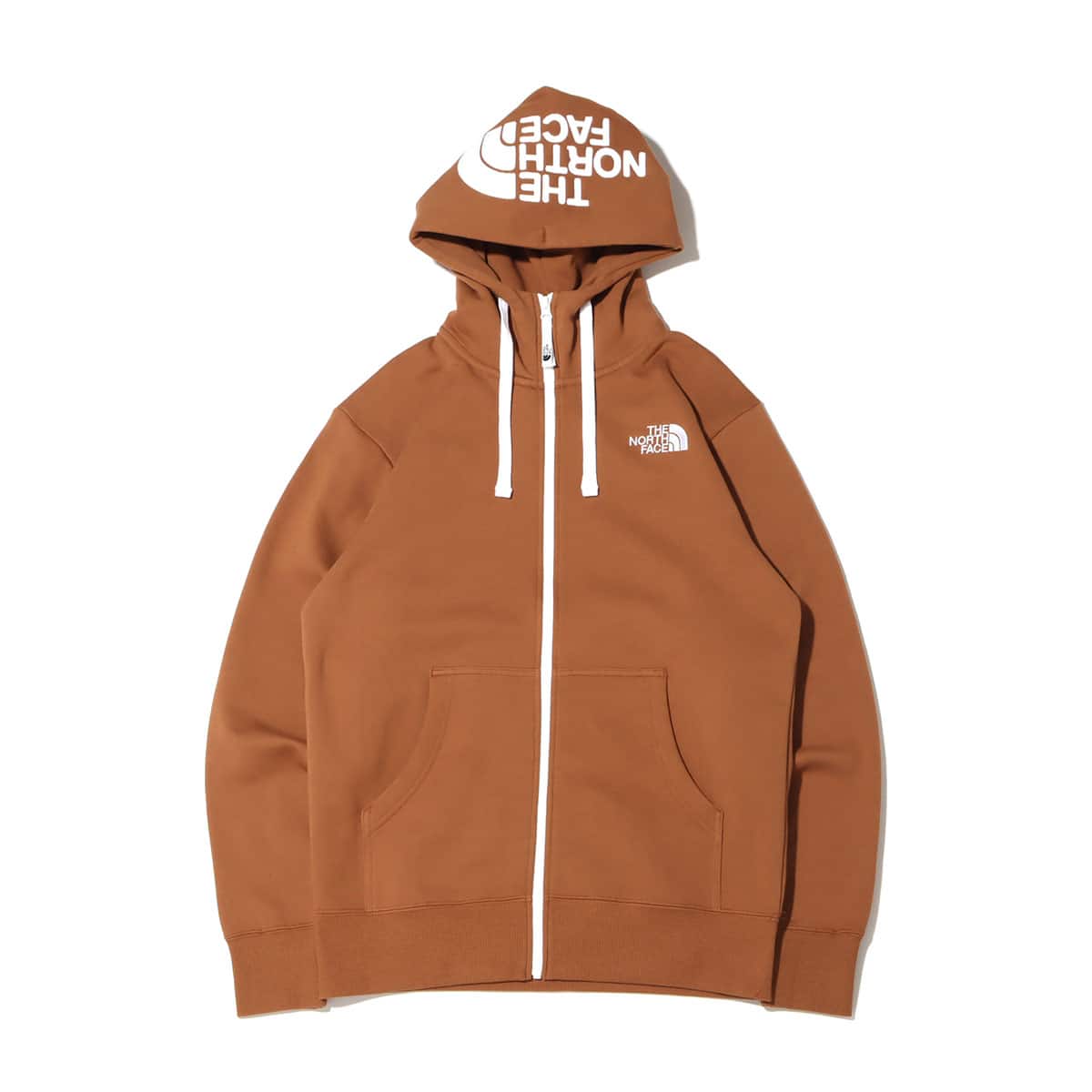 THE NORTH FACE REARVIEW FULL ZIP HOODIE パインコーンブラウン 21FW