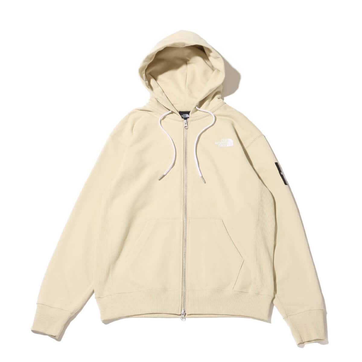 THE NORTH FACE Square Logo Full Zip Hoodie グラベル（ザ・ノース