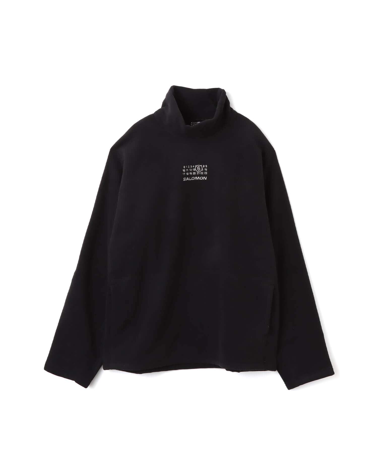 MM6 Long-sleeved Top SALOMON Washed Black（エムエムシックス ロング