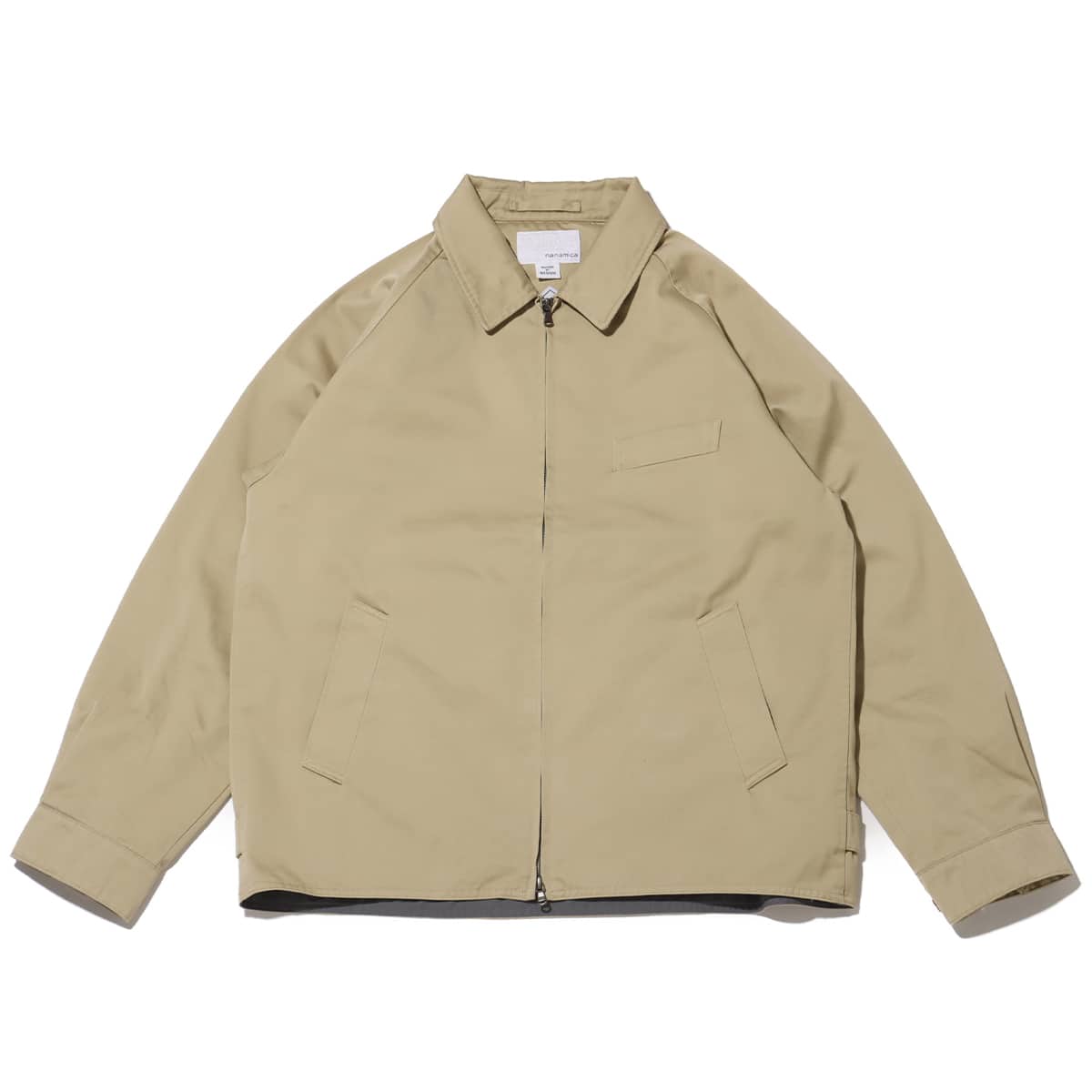nanamica WINDSTOPPER Chino Crew Jacket Khaki 24SP-I（ナナミカ