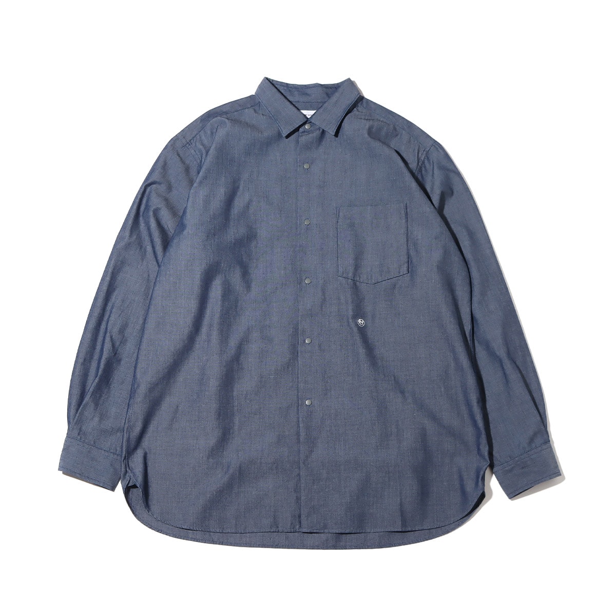 nanamica Regular Collar Chambray Shirt Indigo 23SP-I（ナナミカ