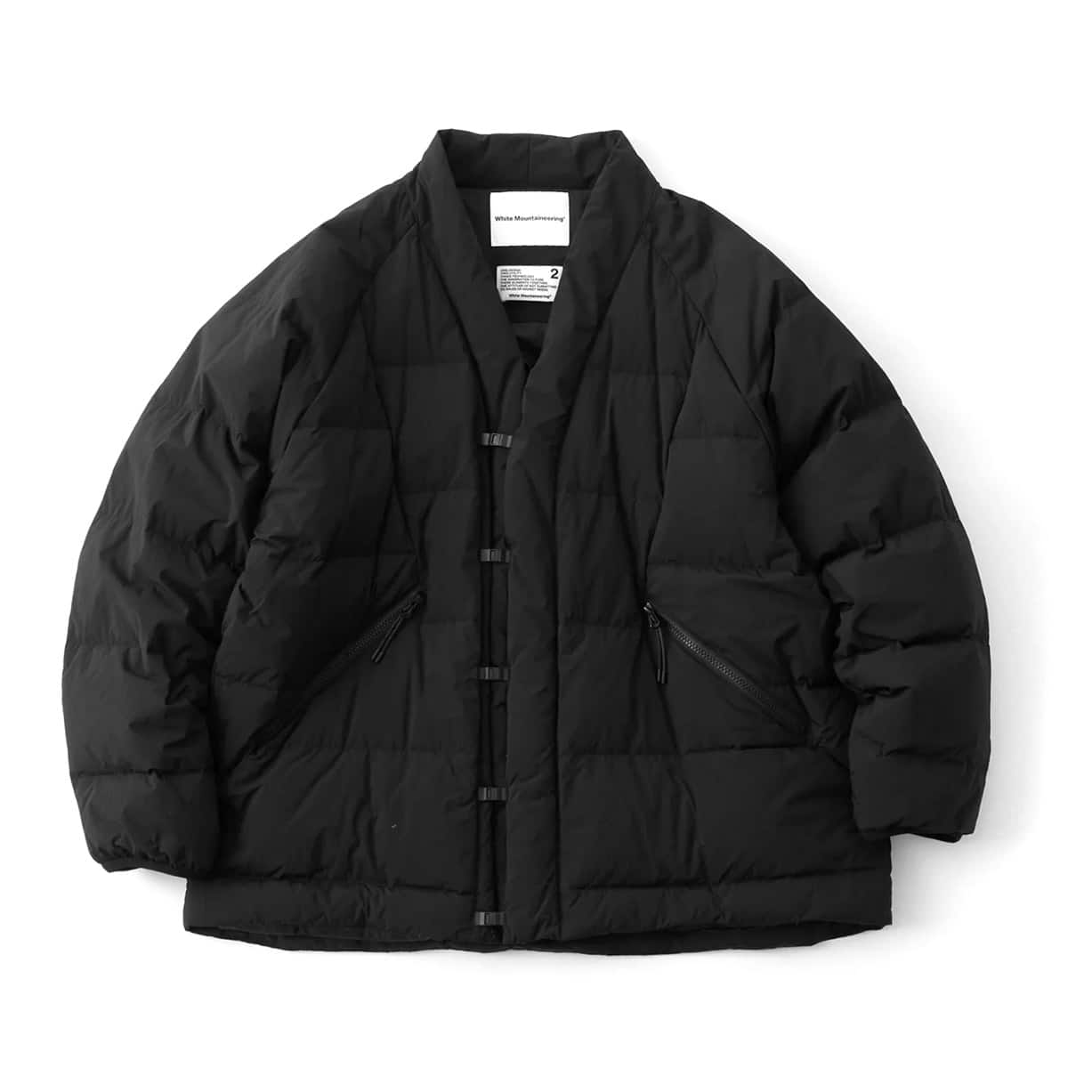 WHITE MOUNTAINEERING x TAION HANTEN DOWN JACKET BLACK（ホワイト