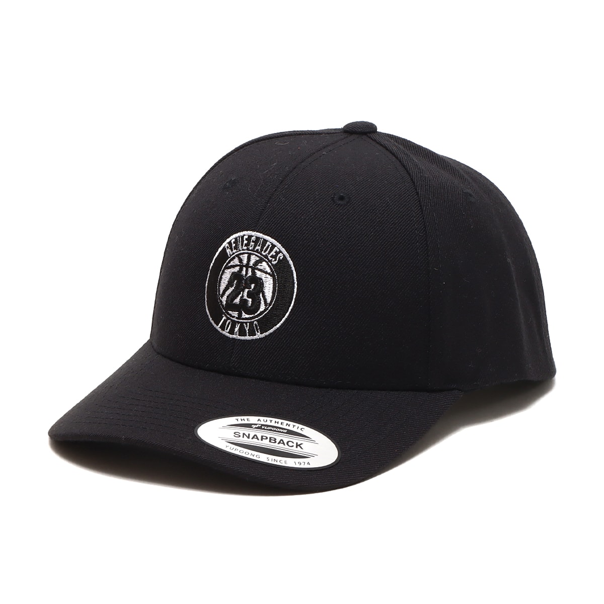 TOKYO 23 RENEGADES SNAPBACK CAP BLACK 22FW-I（トウキョウ 23