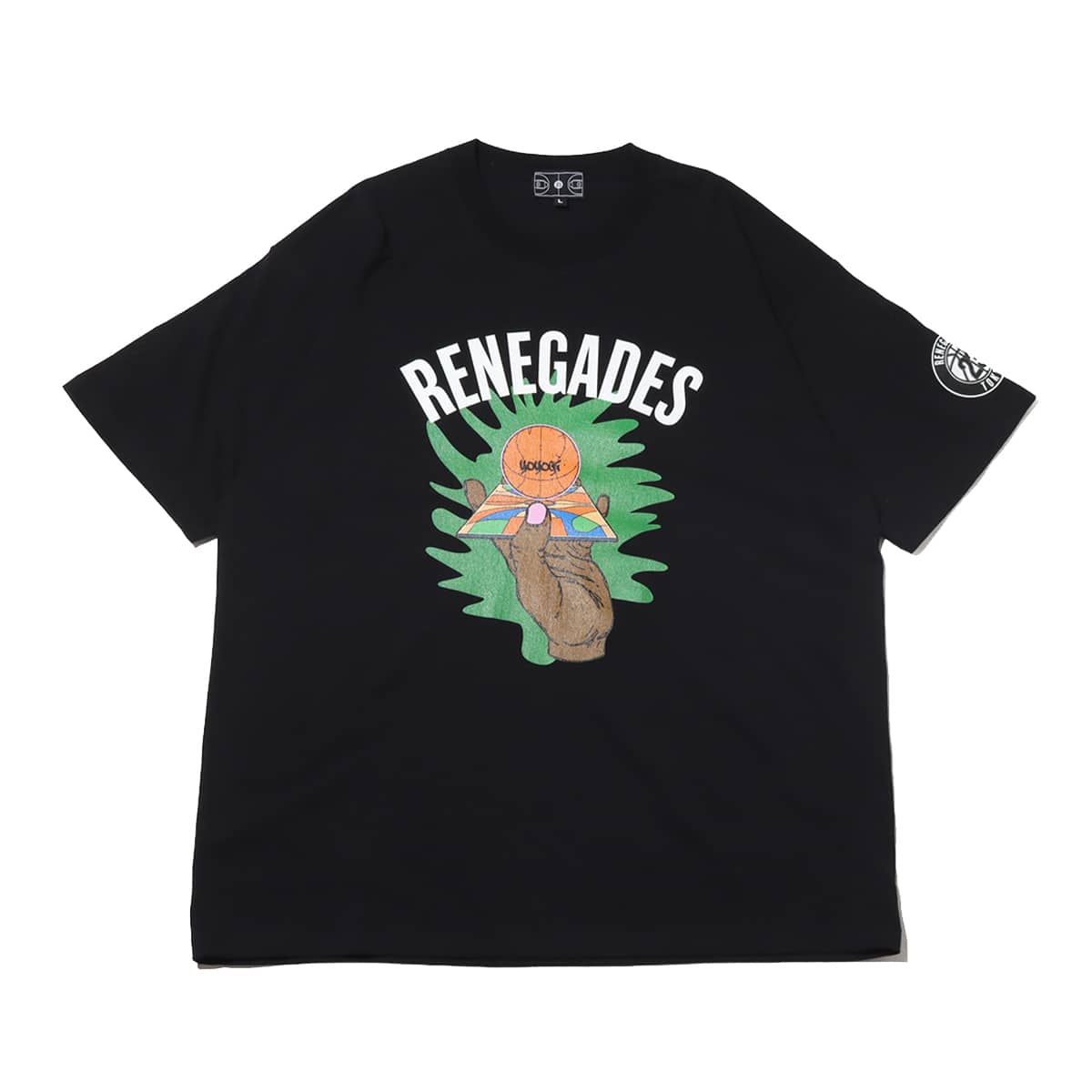 TOKYO 23 x YOYOGI PARK BALLERS TEE BLACK 23FW-S（トウキョウ23 x