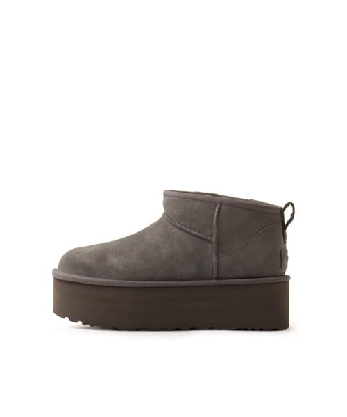 UGG W CLASSIC ULTRA MINI PLATFORM CHESTNUT（アグ クラッシック