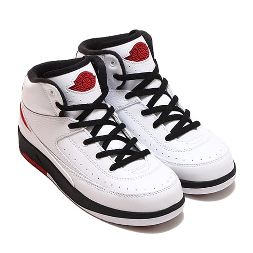 JORDAN BRAND AIR JORDAN 2 RETRO WHITE/VARSITY RED-BLACK 22HO-I