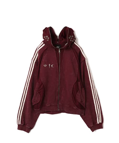 adidas THUG CLUB TEAMGEIST HOODED ZIP UP ブラック（アディダス サグ
