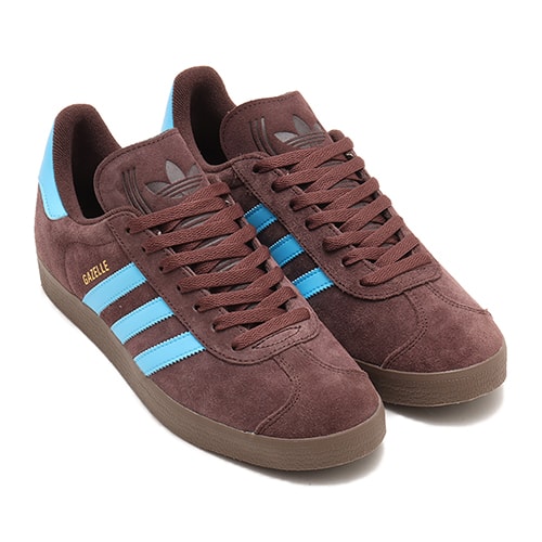 adidas GAZELLE SHADOW BROWN/SKY RUSH/FOOT WEAR WHITE（アディダス