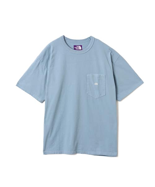 THE NORTH FACE PURPLE LABEL 7oz Pocket Tee Sax X Off White（ザ