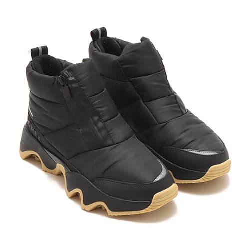 SOREL KINETIC TM IMPACT PUFFY ZIP WP Black, Sea Salt（ソレル
