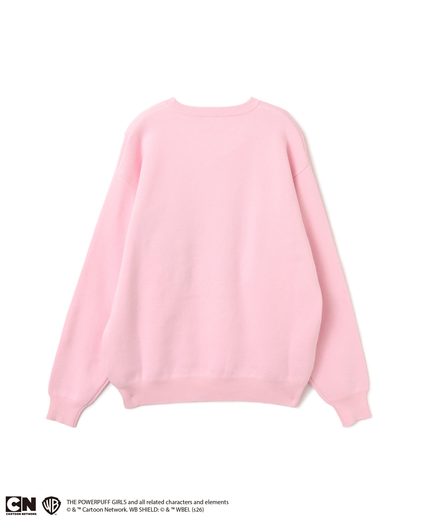 The Powerpuff Girls x atmos pink Embroidary Sweater PINK（ザ