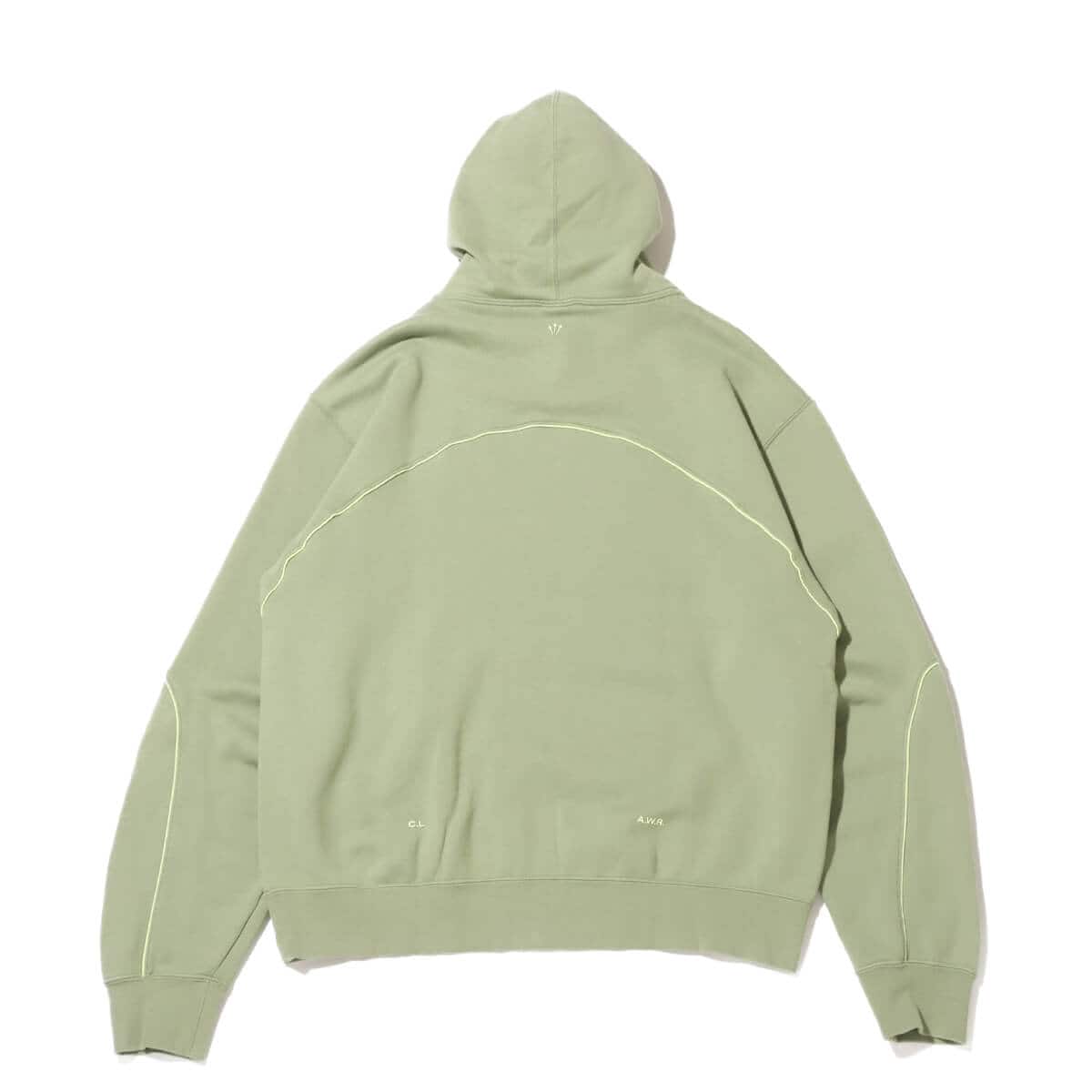 NIKE M NRG NOCTA CS HOODIE FLC OIL GREEN/LT LIQUID LIME（ナイキ