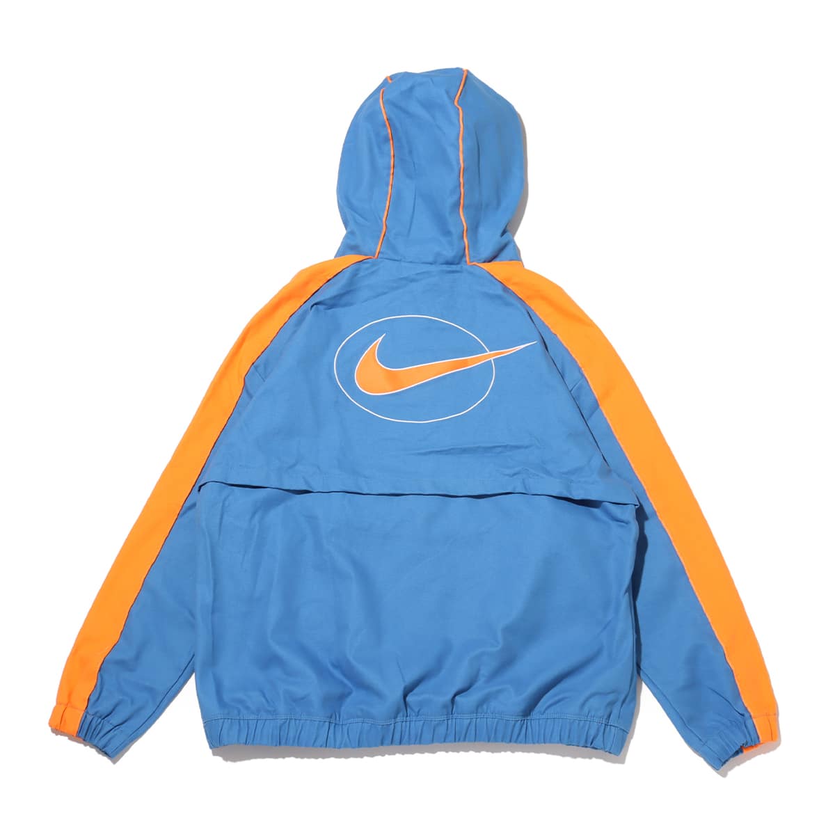NIKE AS W NSW STREET OS ANORAK JKT STAR BLUE/BRIGHT MANDARIN/WHITE