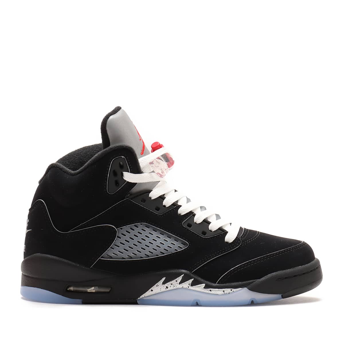 JORDAN BRAND AIR JORDAN 5 RETRO OG (GS) BLACK/WHITE-METALLIC