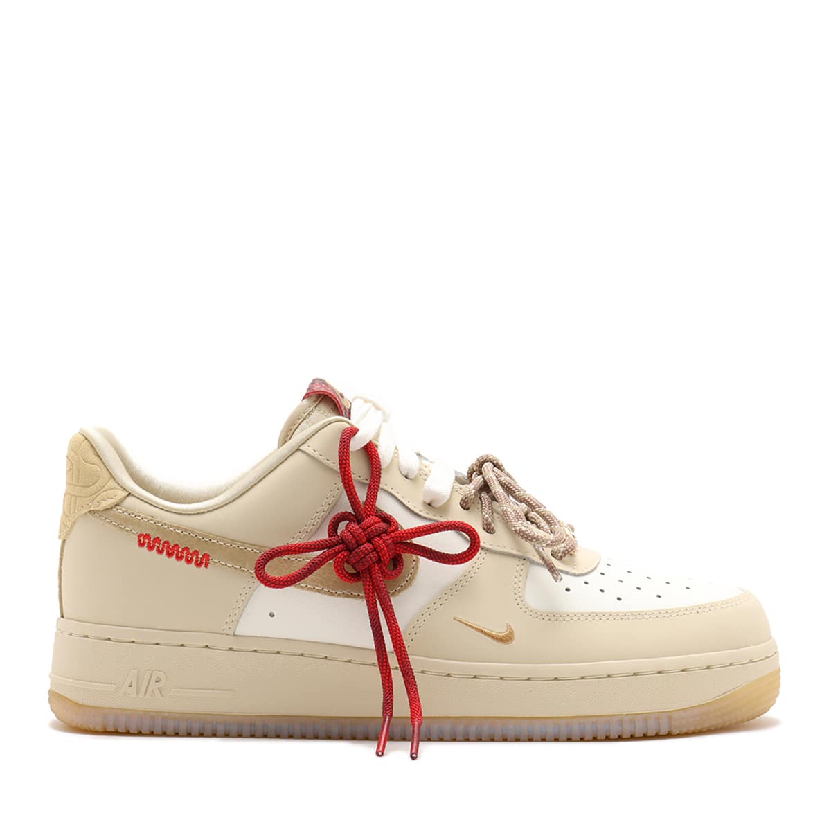 NIKE WMNS AIR FORCE 1 '07 LX SAIL/TEAM GOLD-LT KHAKI-PARACHUTE